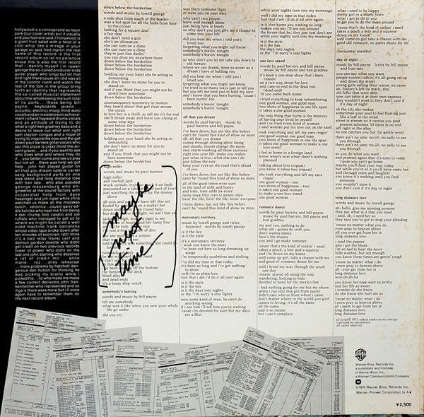 Release: The Last Record Album-Vinyl-Japan-1975-P-10070W-23947277