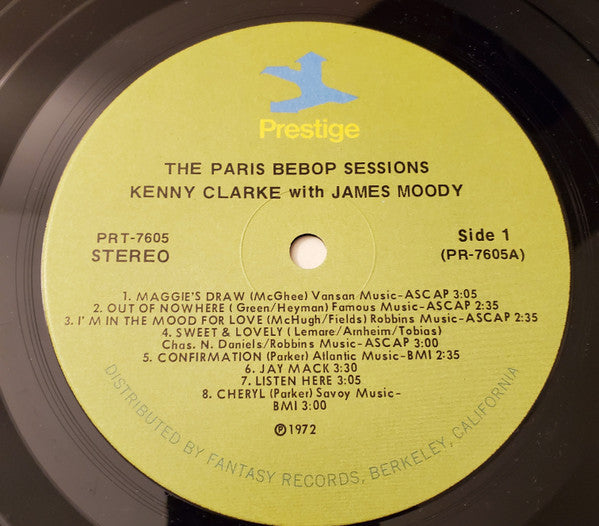 Master Release: The Paris Bebop Sessions by Kenny Clarke