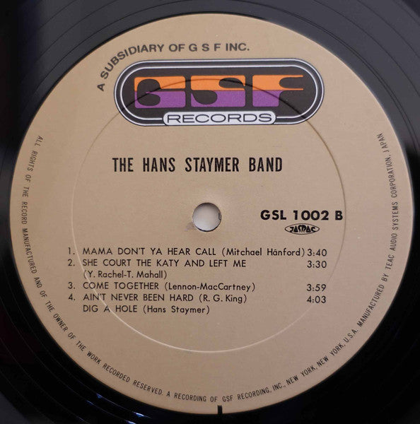 The Hans Staymer Band