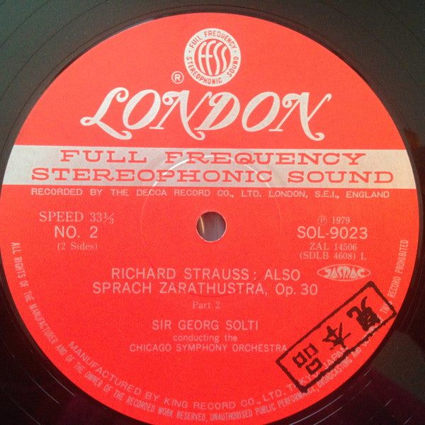 Also Sprach Zarathustra, Don Juan, Till Eulespiegel's Merry Pranks