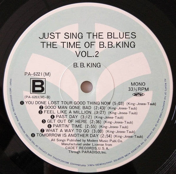 Just Sing The Blues - The Time Of B.B.King Vol.2