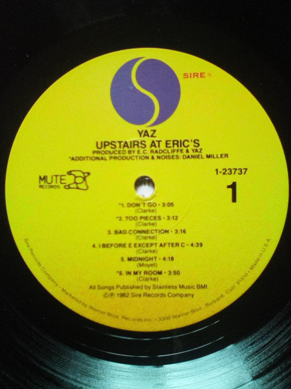 Upstairs At Eric's