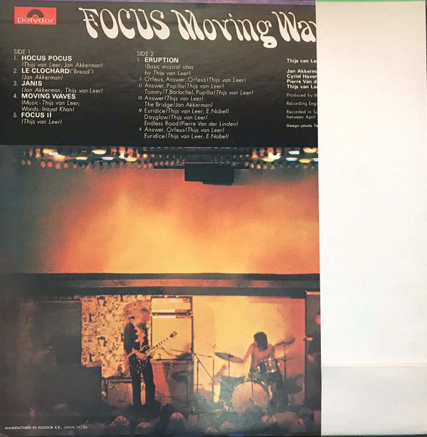 Release: Focus II-Vinyl-Japan-None-MP 2311-25079737