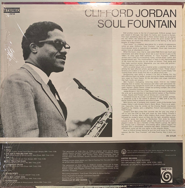 Master Release: Soul Fountain by Clifford Jordan