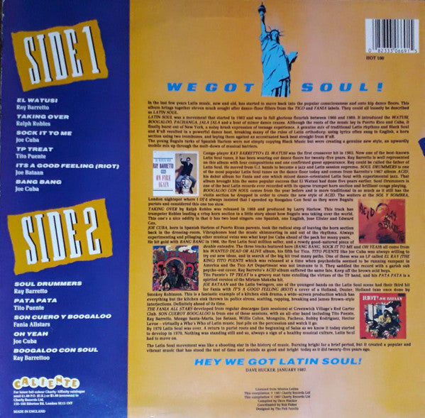 Master Release: We Got Latin Soul Vol. 1 by Various