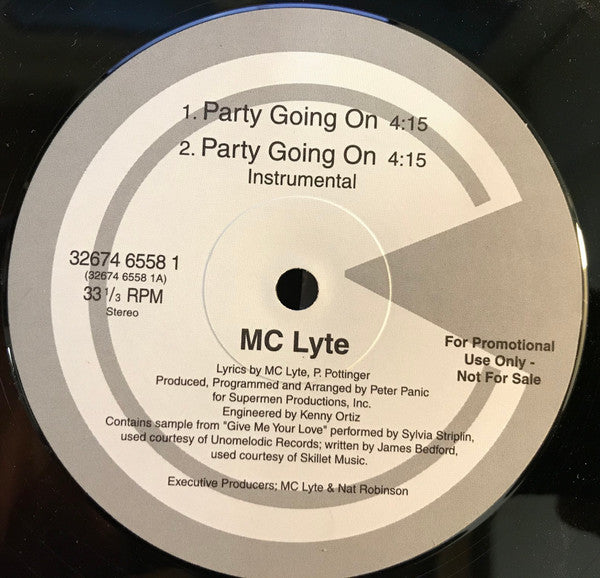 Master Release: Party Going On / Top Billin by MC Lyte
