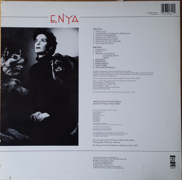 Master Release: Unknown Release by Enya