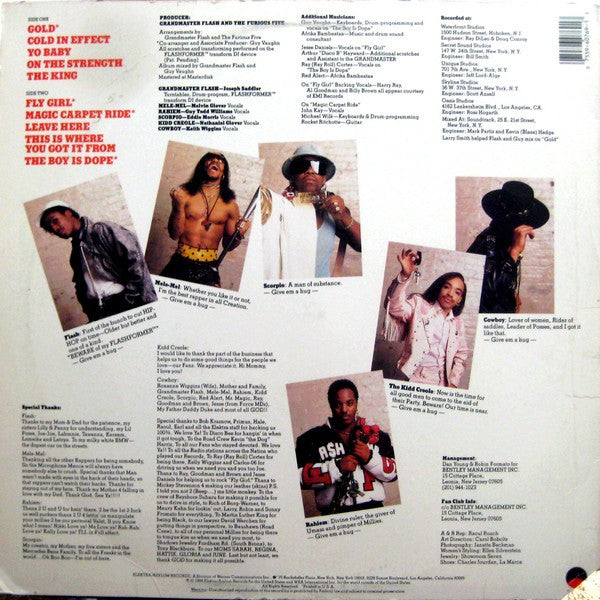 Master Release: On The Strength by Grandmaster Flash & The Furious Five
