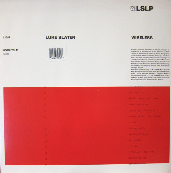 Release: Wireless-Vinyl-UK-1999-NOMU70LP-68714