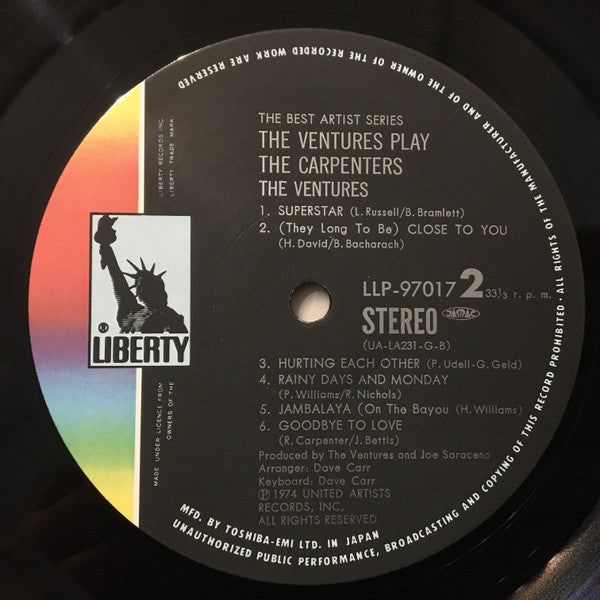 The Ventures Play The Carpenters