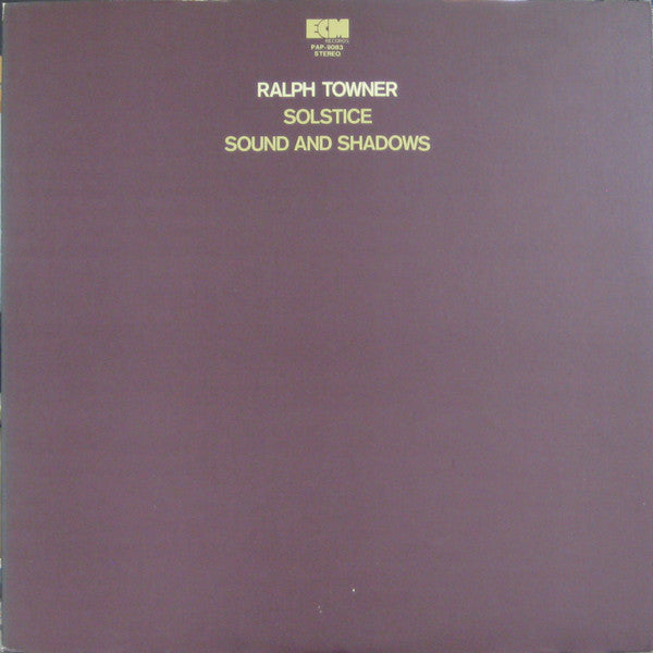 Master Release: Solstice / Sound And Shadows by Ralph Towner