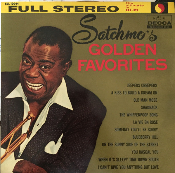 Release: Satchmo's Golden Favorites-Vinyl-Japan-None-SDL 10044-10508756