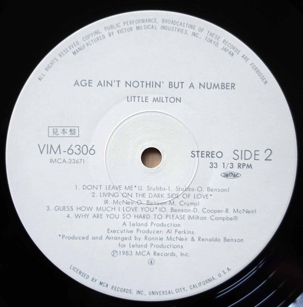 Age Ain't Nothin' But A Number