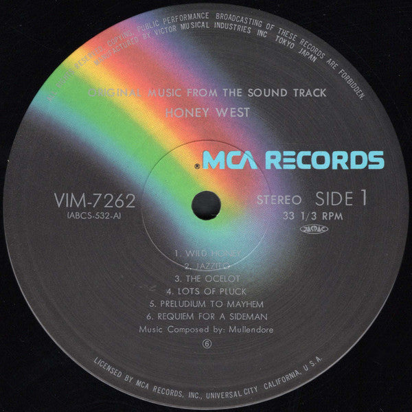 ハニーにおまかせ = Original Music From The Soundtrack Honey West