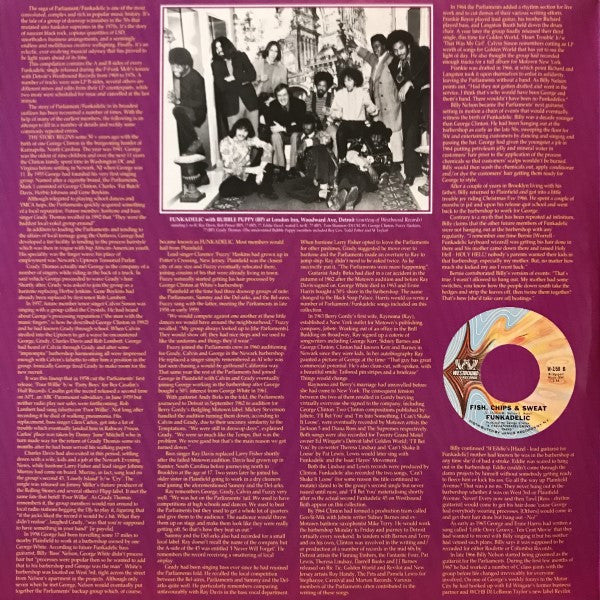 Release: Music For Your Mother - Funkadelic 45s-Vinyl-Europe-1992-SEW2 055-13043719