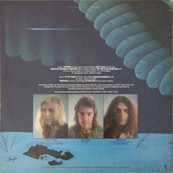 Release: Fly By Night-Vinyl-US-1975-SRM-1-1023-11944173