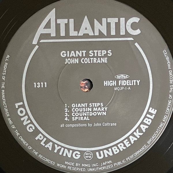 Release: Giant Steps-Vinyl-Japan-None-MQJP-1-32250021