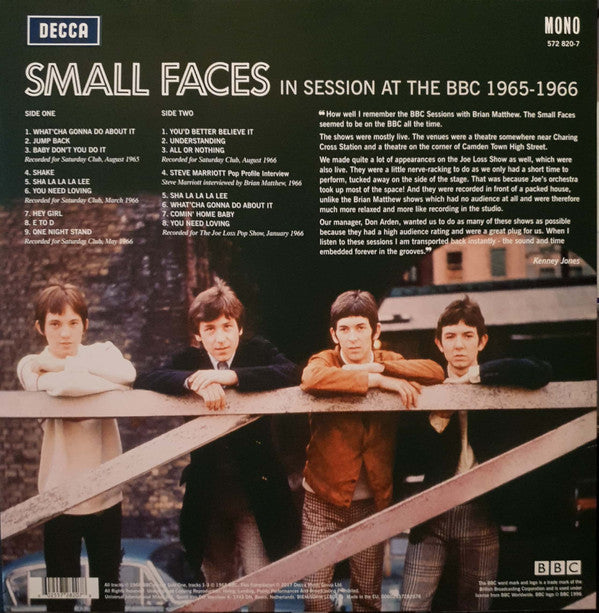 Release: The BBC Sessions-Vinyl-Europe-2017-572 820-7, 572 820-7, 00602557282078, 00602557282078-10175412