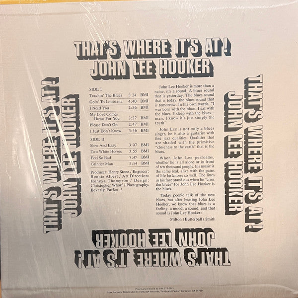 Release: That's Where It's At-Vinyl-US-1990-STX 4134-29483587