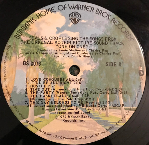 Release: Seals & Crofts Sing The Songs From The Original Motion Picture Sound Track "One On One"-Vinyl-US-1977-BS 3076-18211204