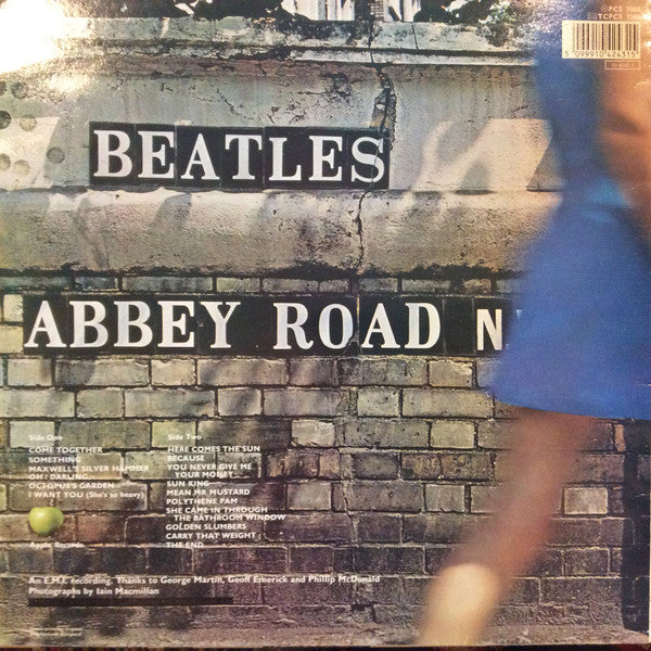 Release: Abbey Road-Vinyl-UK-1987-PCS 7088-23957135