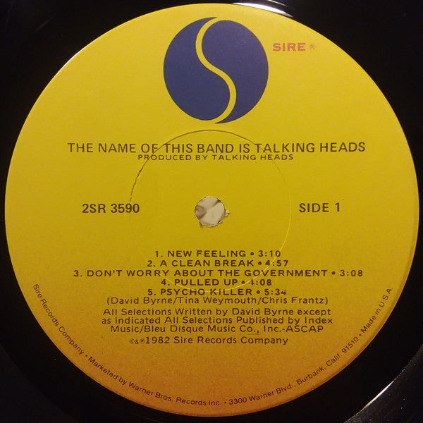 The Name Of This Band Is Talking Heads