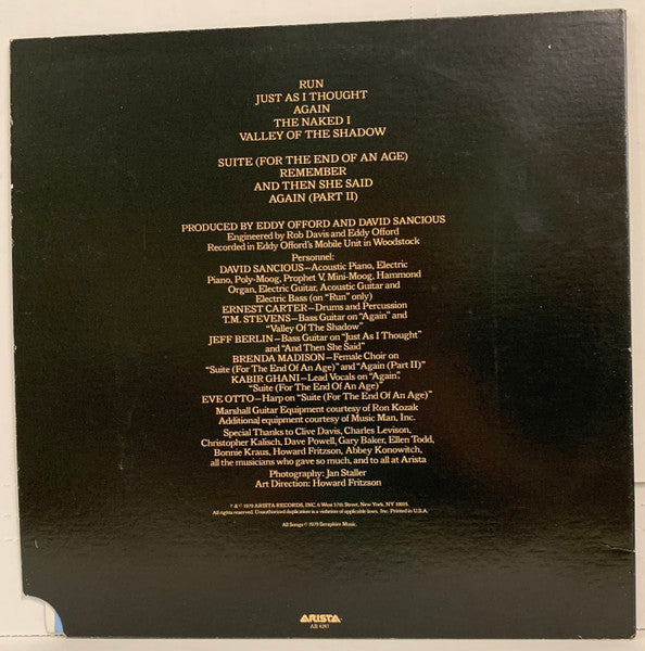 Master Release: Just As I Thought by David Sancious