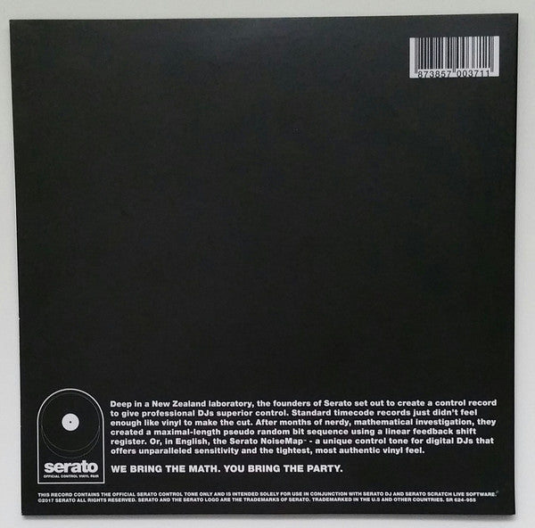 Master Release: Serato Official Control Vinyl - Performance Series  by No Artist