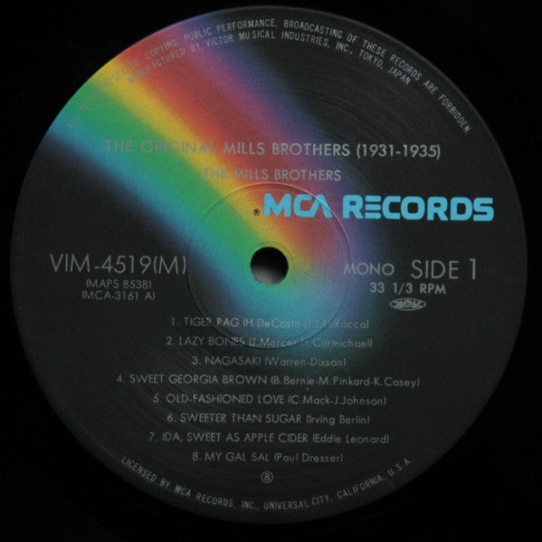 The Original Mills Brothers (1931-1935)