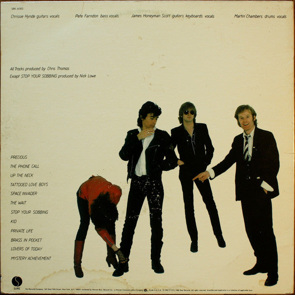 Release: Pretenders-Vinyl-US-1980-SRK 6083-10942476