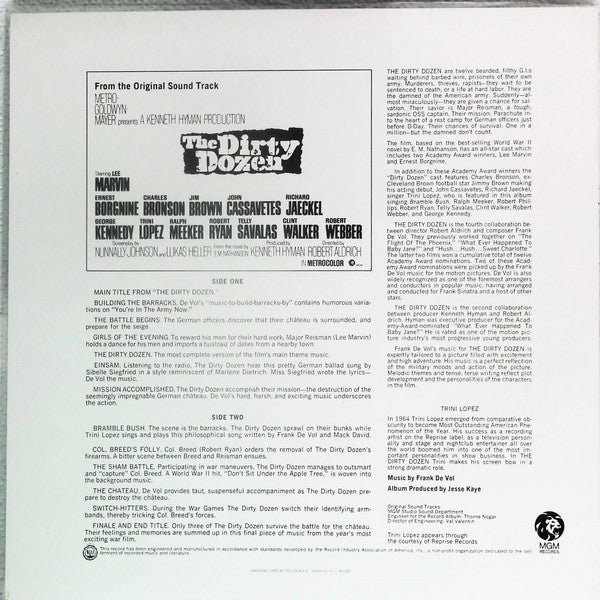 The Dirty Dozen (Music From The Original Sound Track)