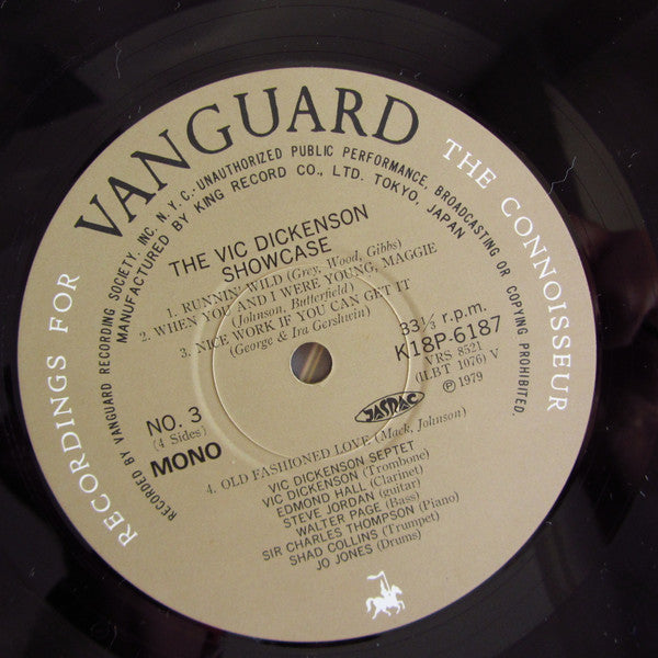 The Vic Dickenson Showcase/The Vic Dickenson Showcase Vol. 2