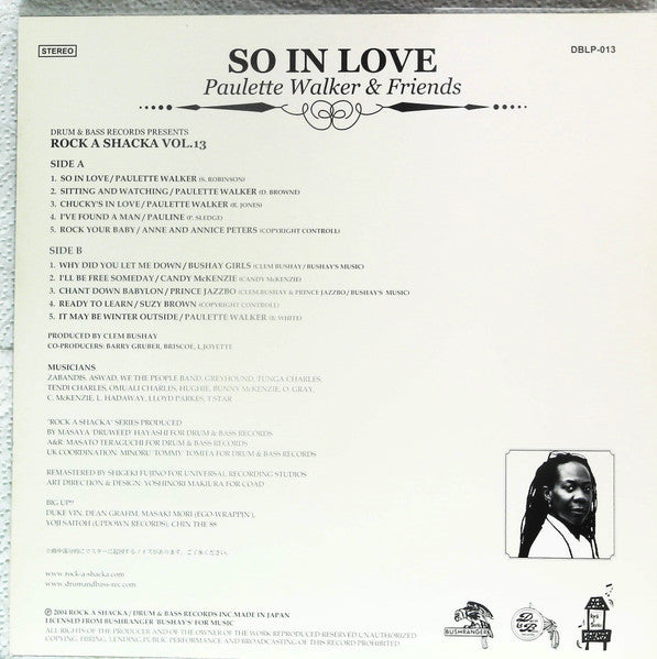Master Release: Rock A Shacka Vol.13 So In Love by Paulette Walker And Friends