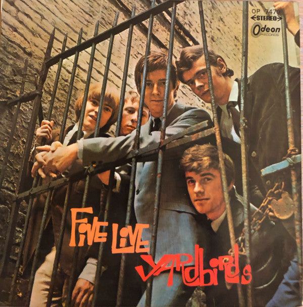 Release: Five Live Yardbirds-Vinyl-Japan-1966-OP-7479-14395557
