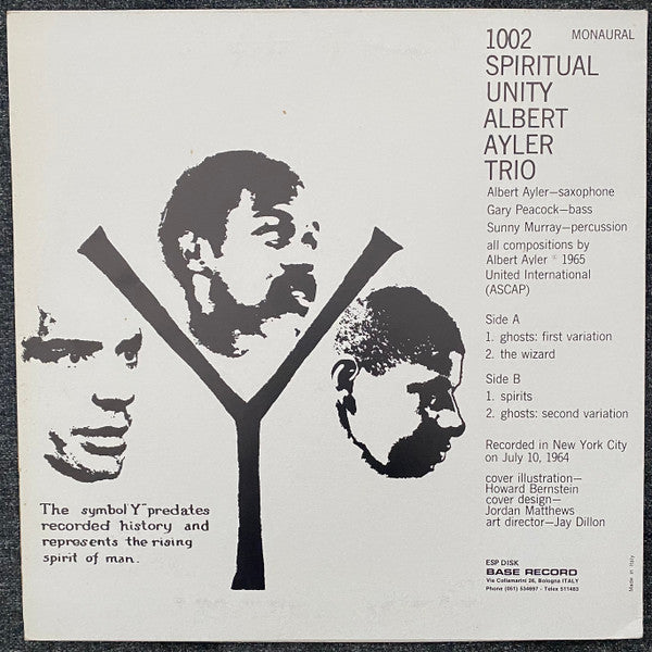 Release: Spiritual Unity-Vinyl-Italy-None-ESPS 1002, ESPS 1002-24684191