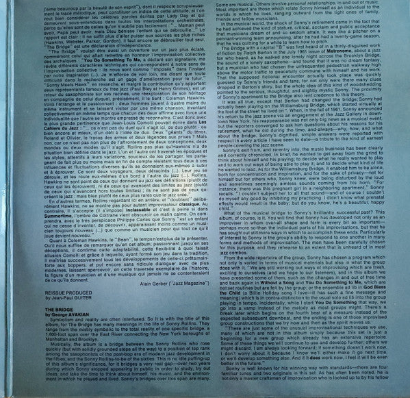 Vol 1: "The Bridge" / Vol 2: With Coleman Hawkins "Sonny Meets Hawk!"