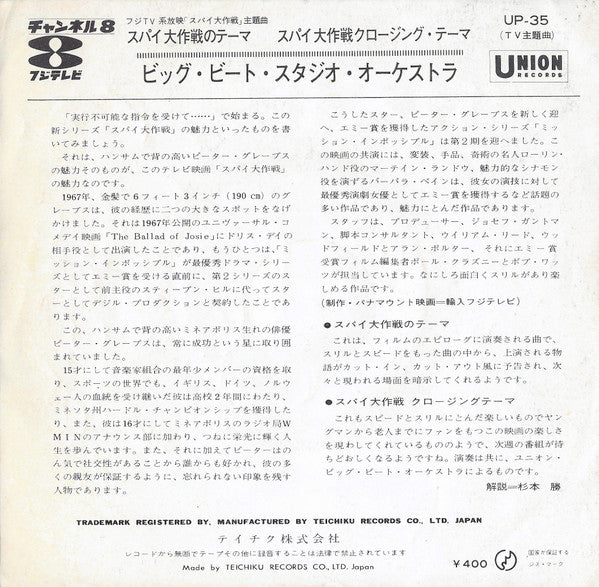 スパイ大作戦のテーマ（Mission Impossible Theme）