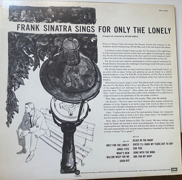 Frank Sinatra Sings For Only The Lonely
