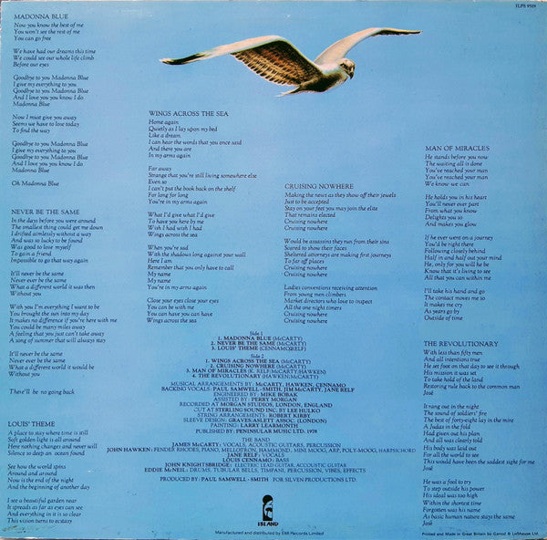 Release: Illusion-Vinyl-UK-1978-ILPS 9519-15550926