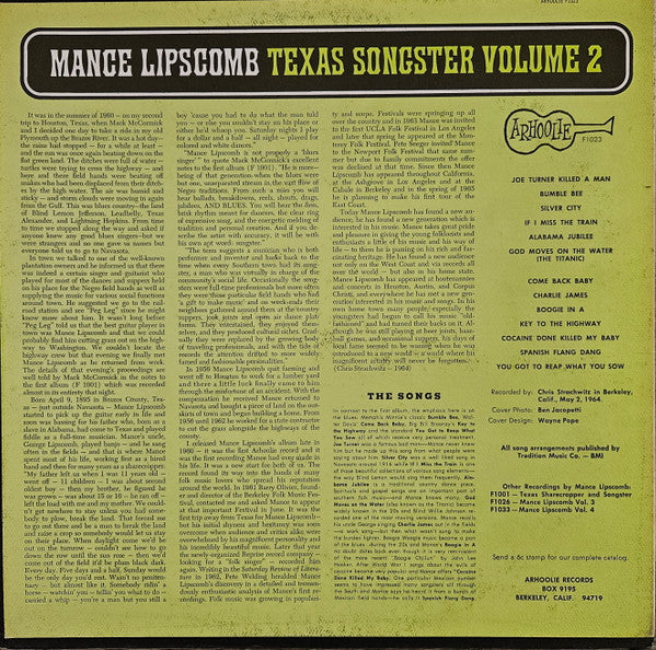 Texas Songster Volume 2