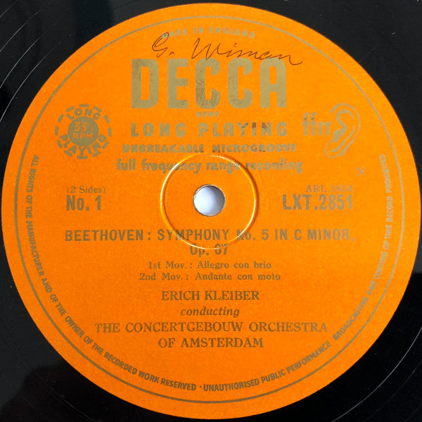 Symphony No 5 In C Minor Opus 67