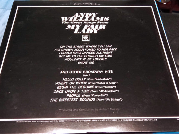 Master Release: Songs From My Fair Lady And Other Broadway Hits by Andy Williams