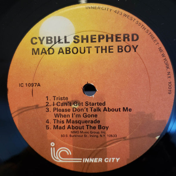 Master Release: Mad About The Boy by Cybill Shepherd