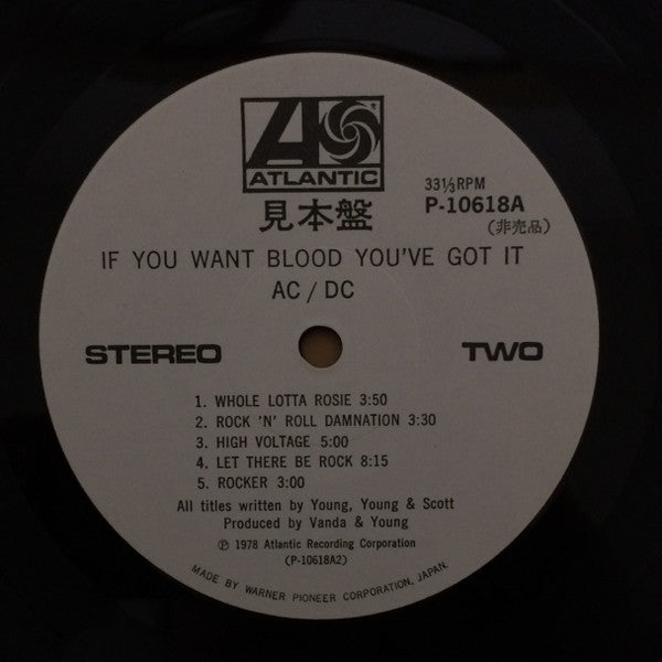 If You Want Blood You've Got It