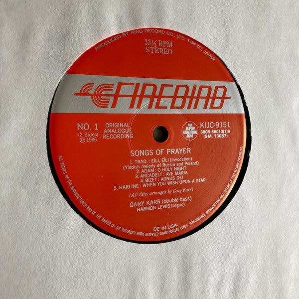 Songs Of Prayer