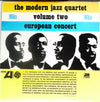 The Modern Jazz Quartet - European Concert: Volume Two (LP, Album, Reissue, Stereo) - Very Good Plus (VG+) / Very Good (VG)