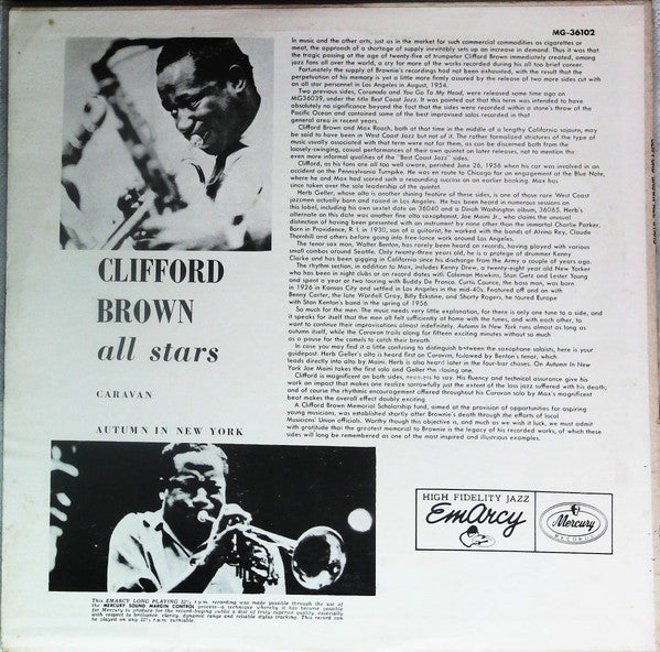 Clifford Brown All Stars