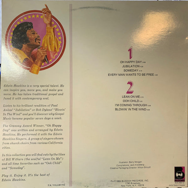 Release: The Best Of The Edwin Hawkins Singers-Vinyl-US-1984-BDS 69012-16441044