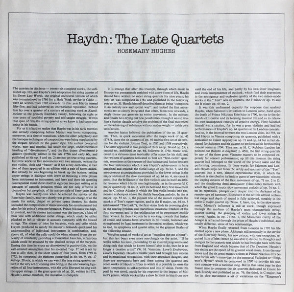 Streichquartette Opp. 51, 54, 55, 64, 71, 74, 76, 77 & 103