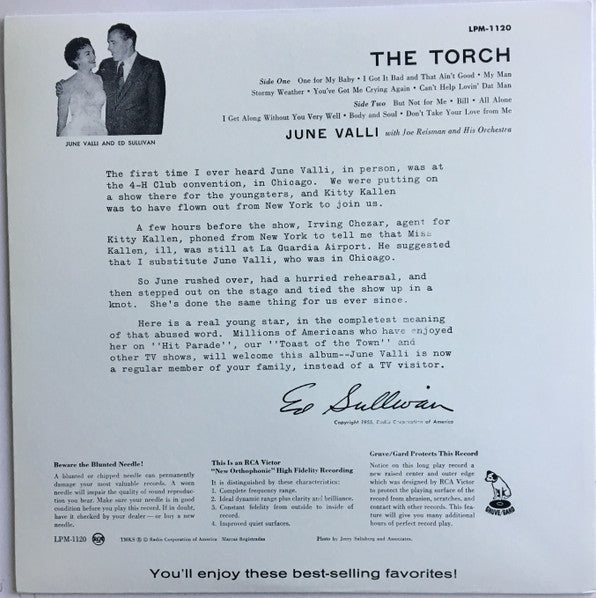 Release: The Torch-Vinyl-Japan-1996-BVJJ-2908, LPM-1120-14186103